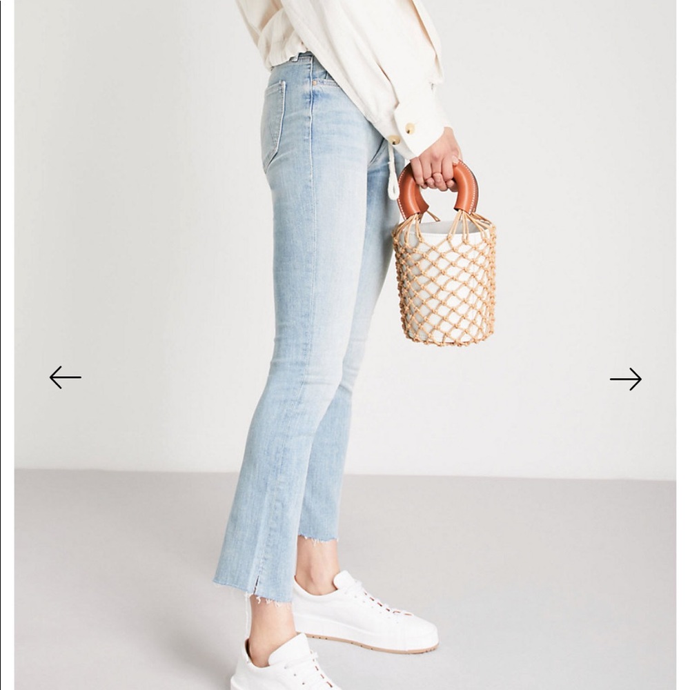 MOTHER Denim The Rascal Ankle Snippet mid-rise skinny jeans in Tinge Size 26